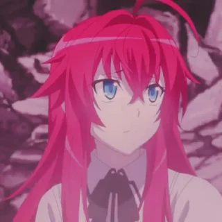 🖤 emoji — rias gremory [ @hiiragihelp ] Telegram sticker 19 of 35