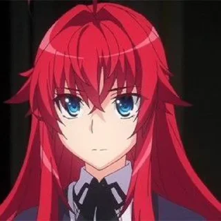Sticker from rias gremory 🐽 || by @Hizumistickersid