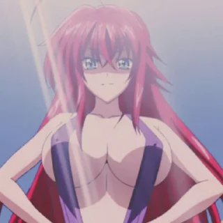 🖤 emoji — rias gremory [ @hiiragihelp ] Telegram sticker 14 of 35