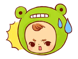 😠 emoji pettibebe | @cutestickers4you Telegram sticker 14 of 32