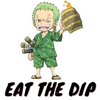 Sticker from Zoro CEO
