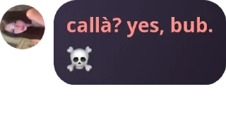 ☠ emoji pny cal Telegram sticker 16 of 19