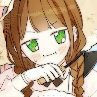 🍀 emoji ▹ ۟ @CheerfulGentle ָ֪ ʿʿ @LycoRecco ֿ  ֵ﹪ִ۫ Telegram sticker 22 of 65