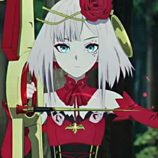 🌹 emoji ◠ Cosette (Destiny) ◗ @LycoRecco ﹗‹𝟹 Telegram sticker 12 of 40
