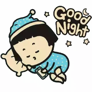 😊 emoji Good Night Telegram sticker 16 of 30