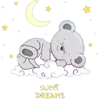 😊 emoji Good Night Telegram sticker 22 of 30