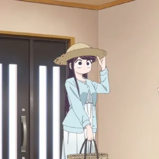🍀 emoji Komi Shouko @BakeryPack Telegram sticker 7 of 40