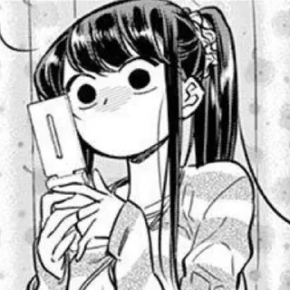 🍙 emoji Komi Shouko - @Devanhm Telegram sticker 21 of 43