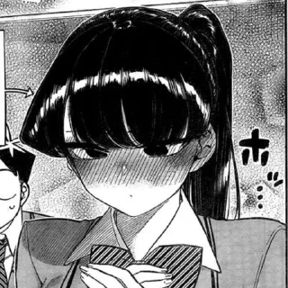 🍙 emoji Komi Shouko - @Devanhm Telegram sticker 19 of 43
