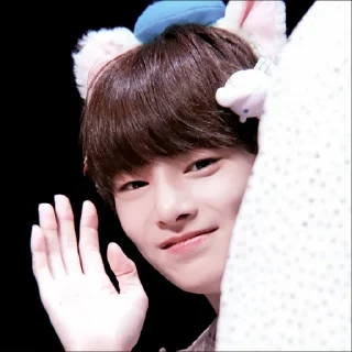 🦊 emoji ⿻̸ jeongin 、by @ryujinsverse ꒱ Telegram sticker 22 of 40