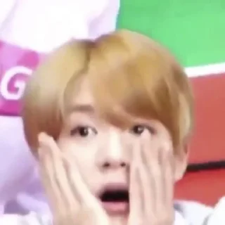 😯 emoji jeno nct ⋆ @lilbunch Telegram sticker 9 of 105