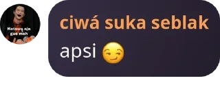 🤏 emoji pacar Jay @kucingHt 🥰🤍 Telegram sticker 2 of 18
