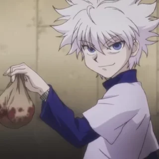 😈 emoji Zoldy's killua pack Telegram sticker 22 of 69