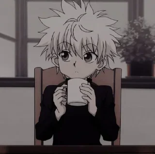 🙄 emoji Zoldy's killua pack Telegram sticker 16 of 69