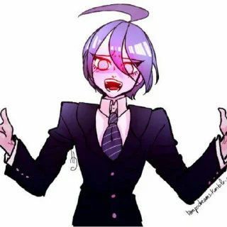 🤪 emoji Pregame Shuichi Saihara Telegram sticker 21 of 50