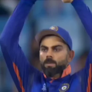 🌟 emoji King Kohli 2 - @CricCollections Telegram sticker 23 of 120