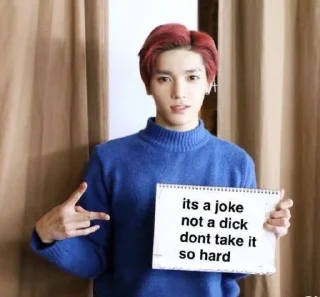 Sticker from NCT meme collection @gelalipop