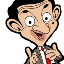 ☝ emoji mr bean the animated series Telegram sticker 23 of 40