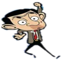 🙋 emoji mr bean the animated series Telegram sticker 24 of 40
