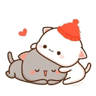 ❤ emoji Cutie Cat ❤ @Imrohitkashyap7 Telegram sticker 10 of 120