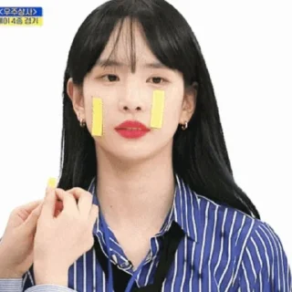 🙉 emoji ❁ུ۪ wjsn meme ꒰ @STIKERWJSN Telegram sticker 7 of 65