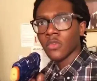 🔫 emoji black man sus Telegram sticker 13 of 20
