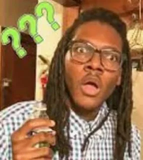 🤨 emoji black man sus Telegram sticker 20 of 20