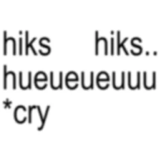 😢 emoji text ell Telegram sticker 10 of 68