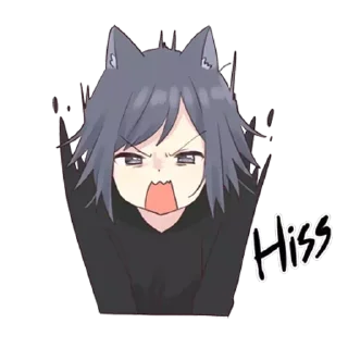 😡 emoji Anime Stickers 01 (@IPNime26) Telegram sticker 4 of 120