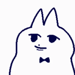 ✈️ emoji 领结猫Cat 动态版 更多贴纸在 @riridoafflinks Telegram sticker 21 of 50