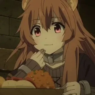 🦊 emoji Raphtalia-chan Telegram sticker 16 of 120