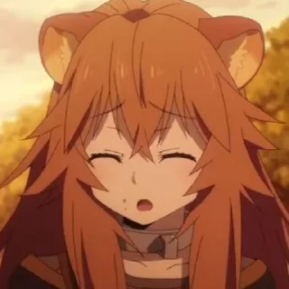 🦊 emoji Raphtalia-chan Telegram sticker 24 of 120