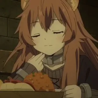 🦊 emoji Raphtalia-chan Telegram sticker 17 of 120