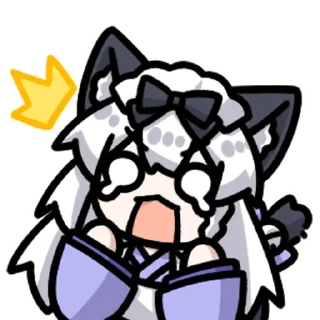 😱 emoji 泉户猫丸一 @zhaxia_cn Telegram sticker 6 of 16