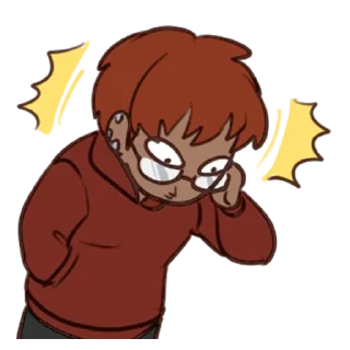 😲 emoji junp3i doesn't really care. Telegram sticker 16 of 24
