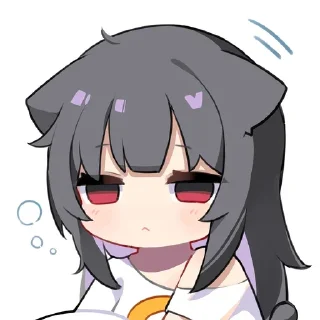 🐶 emoji 大屌萌妹喵小咪🐱 Telegram sticker 18 of 45