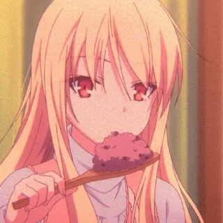 🥢 emoji mashiro shiina by : @kyrraaofficial Telegram sticker 13 of 18