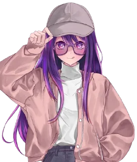 ❤️ emoji @Anime_Sticker_noob Oshi No Ko Fanart Sticker. Telegram sticker 10 of 66