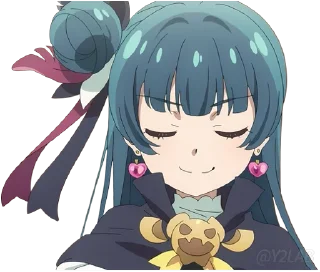 😏 emoji Genjitsu no Yohane @Y2LAB Telegram sticker 16 of 116