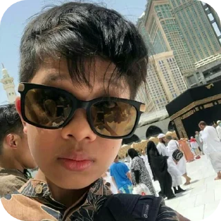 😎 emoji haji thoriq imup Telegram sticker 5 of 6