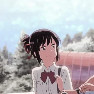 ✉️ emoji Mitsuha Miyamizu ; @yourtikel Telegram sticker 9 of 30