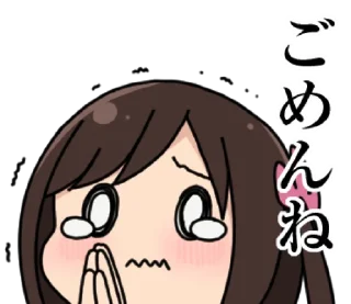 😢 emoji Hitori Bocchi no Marumaruseikatsu Telegram sticker 9 of 64