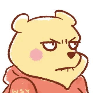 😂 emoji 口賤pooh Telegram sticker 19 of 27