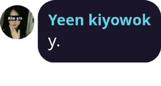 Sticker from yeen punya