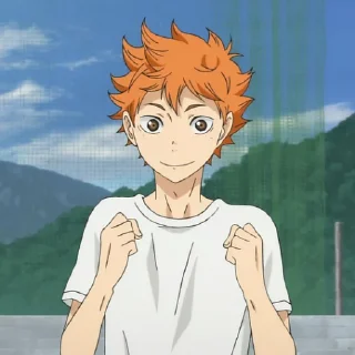 🏐 emoji @wallpaper_kid haikyuu//3 @Anime_Sticker_noob Telegram sticker 16 of 45