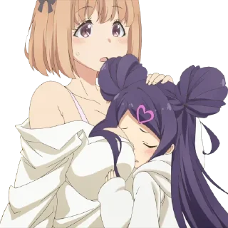 🤗 emoji Anime Oodles Reaction Telegram sticker 6 of 15