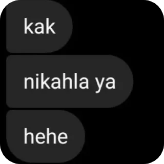 Sticker from ela yg bikin iniee