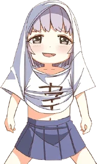 😓 emoji Anime Oodles Reaction Telegram sticker 13 of 15