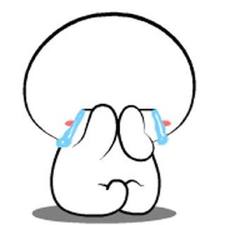 😭 emoji ᯤ @MaximXStickers Telegram sticker 15 of 40