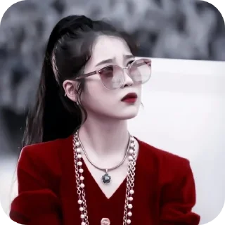 😤 emoji Lee IU 🫧 Telegram sticker 16 of 40